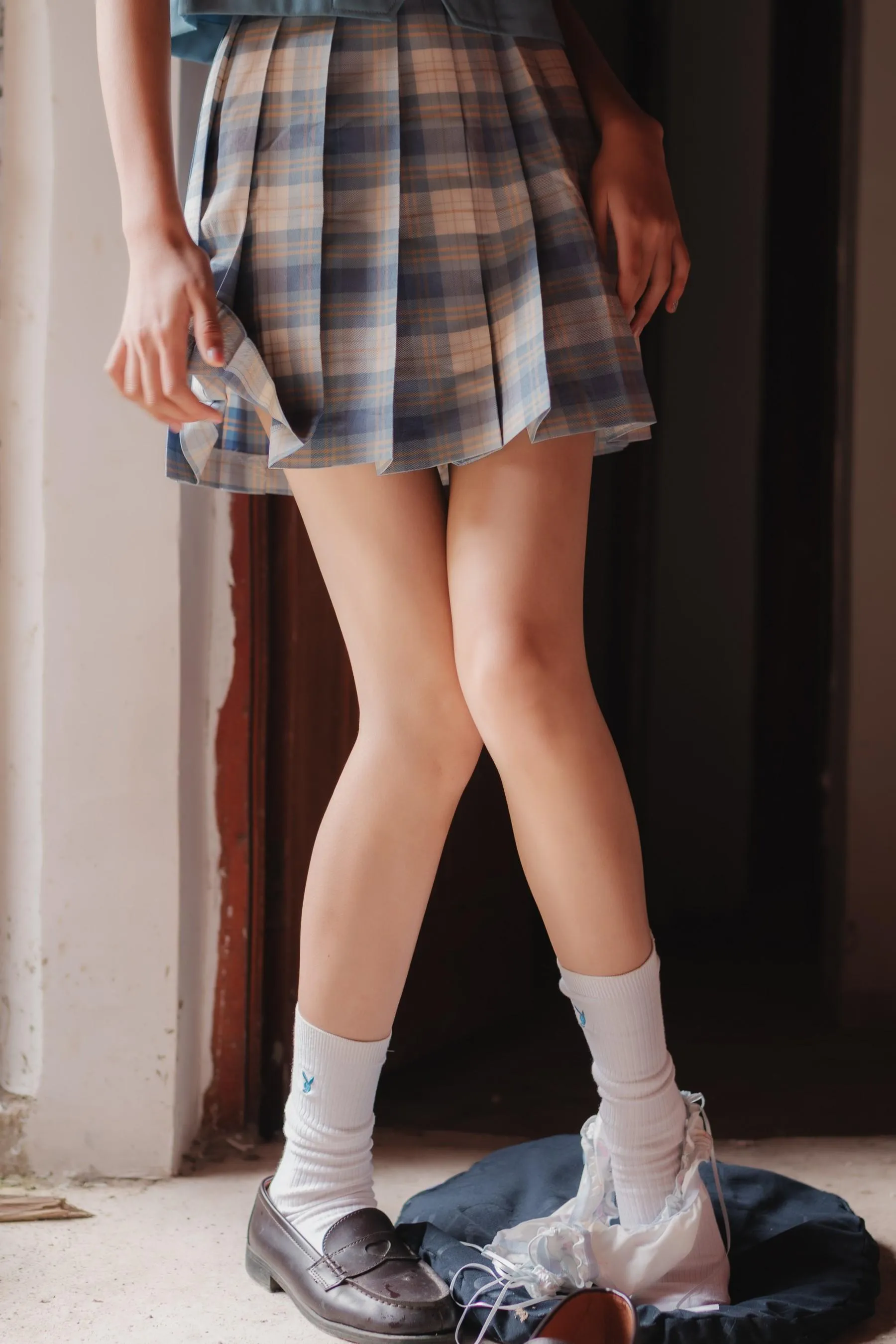 西瓜少女 NO.001 丽江写真JK [45P]插图6